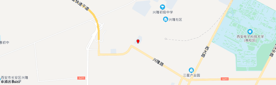 西安西甘河村_公交站地图_西安公交_妙搜公交查询2024