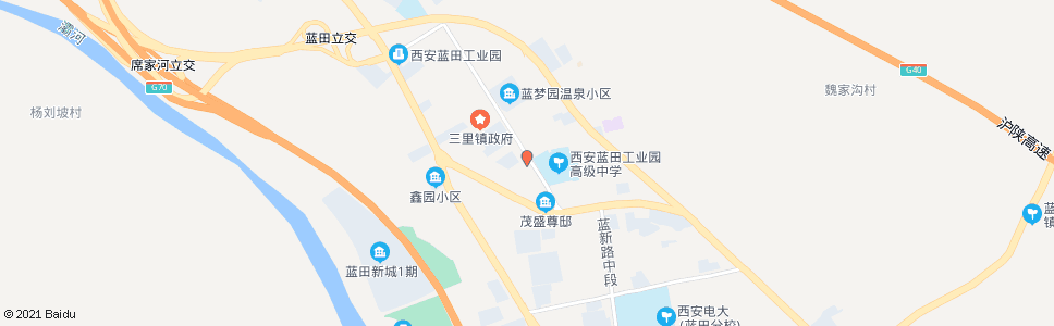 西安茂盛酒店_公交站地图_西安公交_妙搜公交查询2025