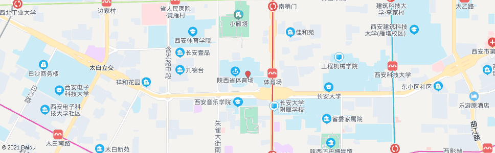 西安省政务大厅_公交站地图_西安公交_妙搜公交查询2024