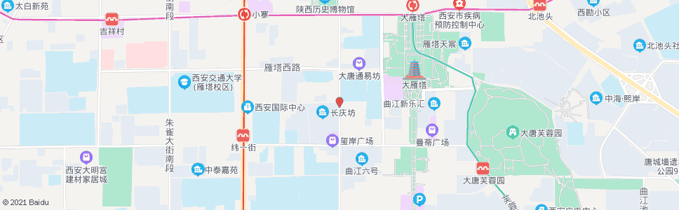 西安翠华路红专南路口_公交站地图_西安公交_妙搜公交查询2024