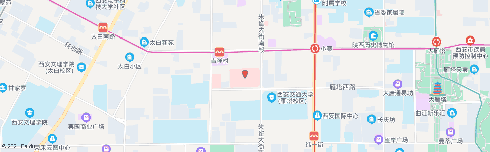 西安医学院(交大一附院)_公交站地图_西安公交_妙搜公交查询2025