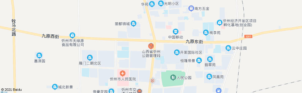 忻州公路段_公交站地图_忻州公交_妙搜公交查询2024