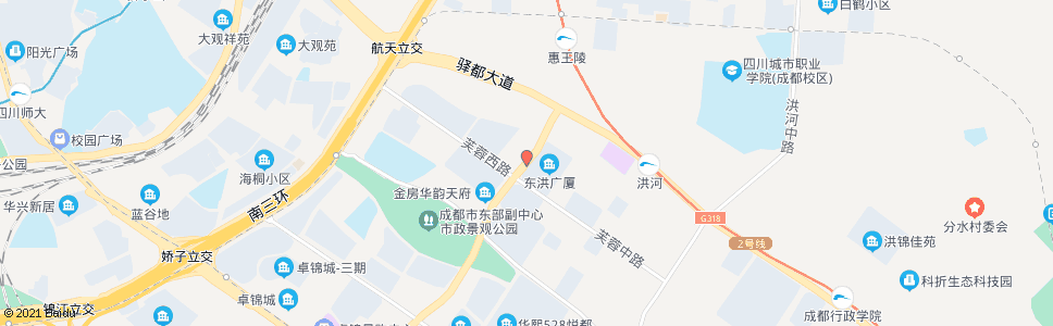 成都锦江大道北_公交站地图_成都公交_妙搜公交查询2025