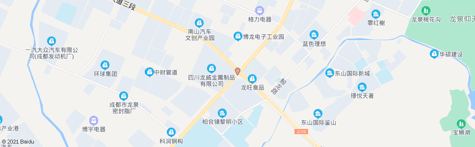 成都龙华路成龙路口_公交站地图_成都公交_妙搜公交查询2025