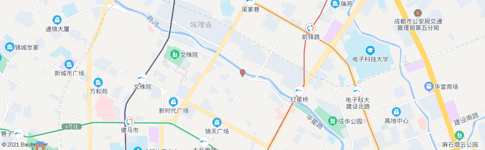 成都大安中路_公交站地图_成都公交_妙搜公交查询2025