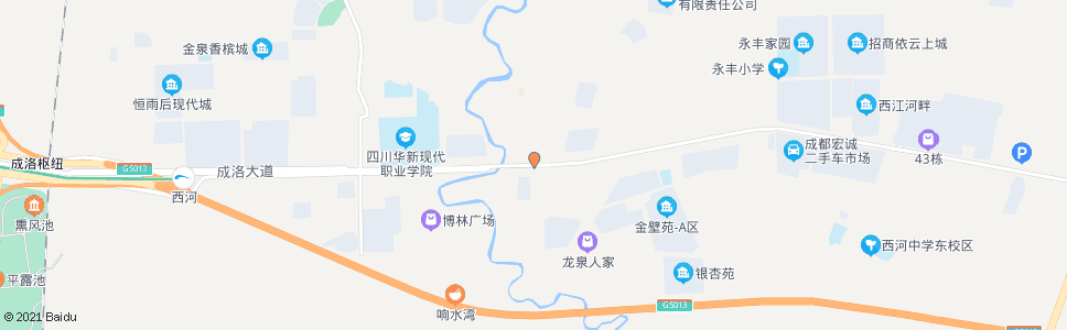 成都简华路口_公交站地图_成都公交_妙搜公交查询2025