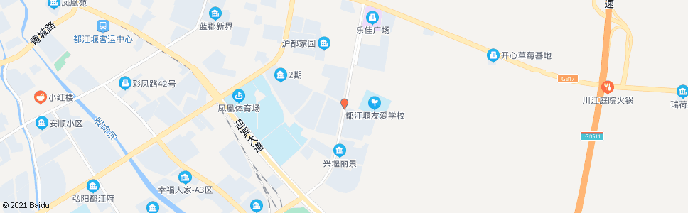 成都美安居建材广场A区_公交站地图_成都公交_妙搜公交查询2024