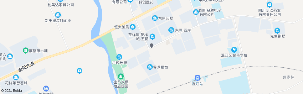 成都金马旅游区_公交站地图_成都公交_妙搜公交查询2025