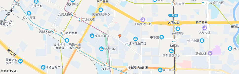 成都紫荆北路_公交站地图_成都公交_妙搜公交查询2025