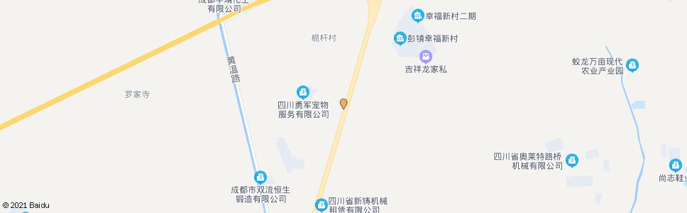 成都兴福村_公交站地图_成都公交_妙搜公交查询2025