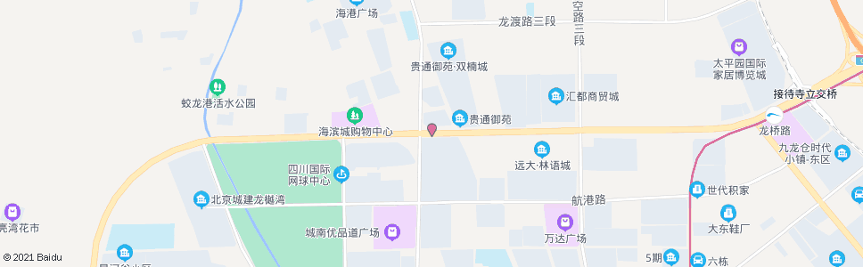 成都蛟龙港双九路口_公交站地图_成都公交_妙搜公交查询2025