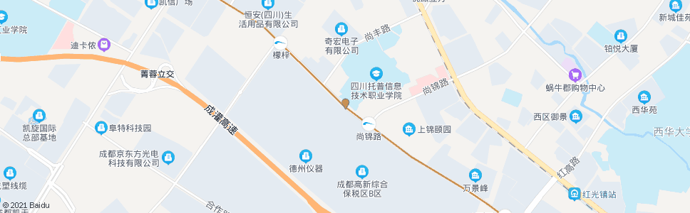 成都托普学院_公交站地图_成都公交_妙搜公交查询2025