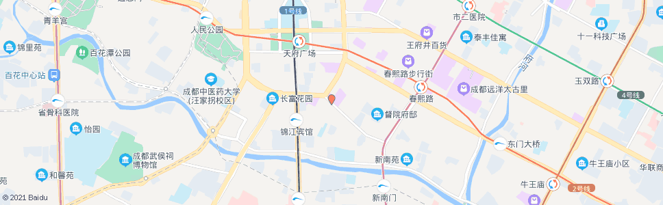 成都锦兴路西_公交站地图_成都公交_妙搜公交查询2024