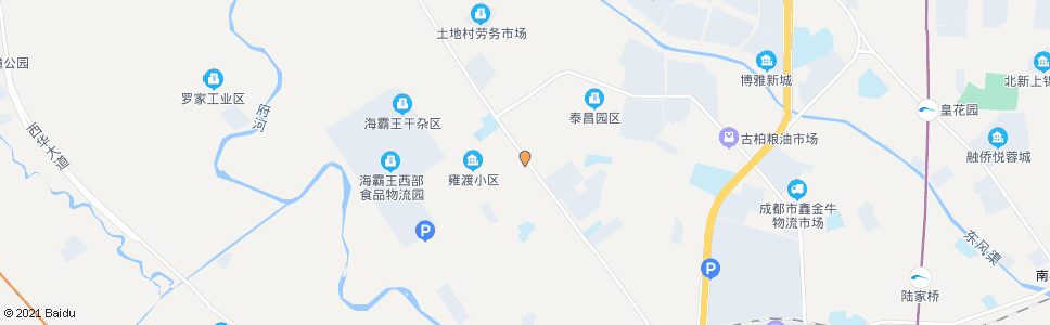 成都雍渡村_公交站地图_成都公交_妙搜公交查询2024