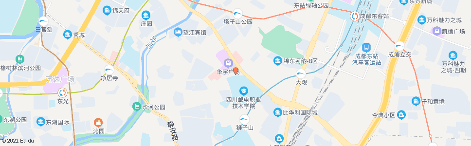 成都沙河铺路口_公交站地图_成都公交_妙搜公交查询2025