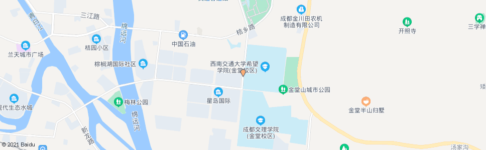 成都希望学院_公交站地图_成都公交_妙搜公交查询2025