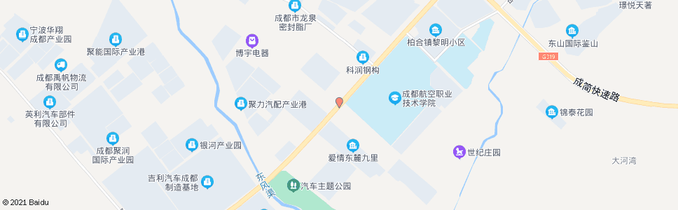 成都长堰村_公交站地图_成都公交_妙搜公交查询2024