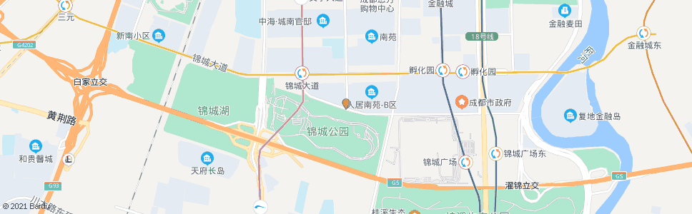 成都成汉南路锦悦西路口_公交站地图_成都公交_妙搜公交查询2025