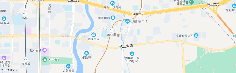 成都锦盛路_公交站地图_成都公交_妙搜公交查询2025