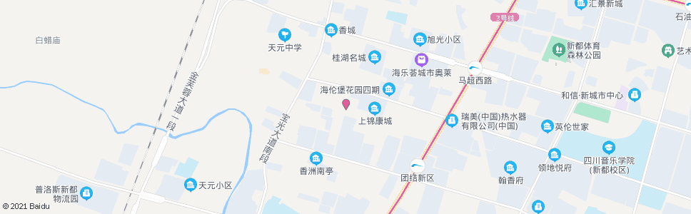 成都天缘路二段_公交站地图_成都公交_妙搜公交查询2025