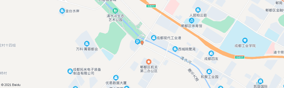 成都德源北路清水河路口_公交站地图_成都公交_妙搜公交查询2024