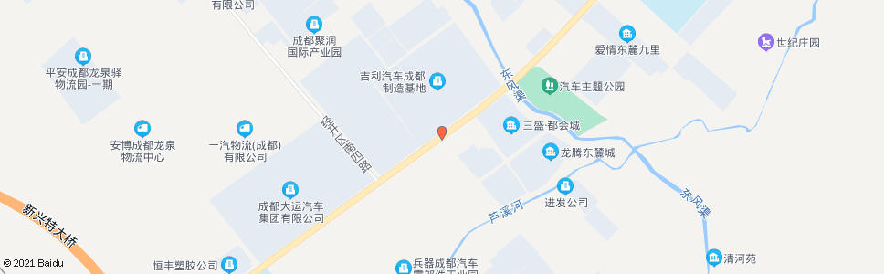 成都高原汽车(吉利)_公交站地图_成都公交_妙搜公交查询2024