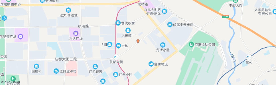 成都航都大街广巍路口_公交站地图_成都公交_妙搜公交查询2024