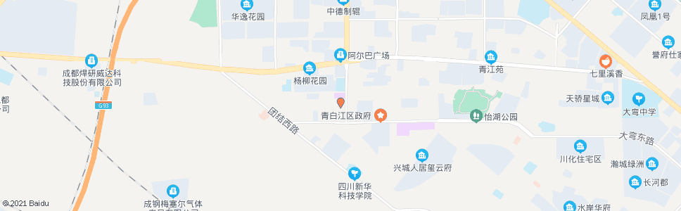 成都团结菜市_公交站地图_成都公交_妙搜公交查询2025