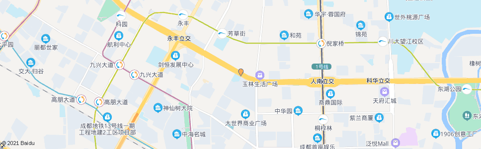 成都紫荆北路口_公交站地图_成都公交_妙搜公交查询2025