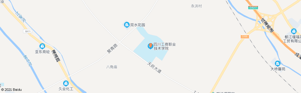 成都四川鑫达站(原工商技术学院)_公交站地图_成都公交_妙搜公交查询2025