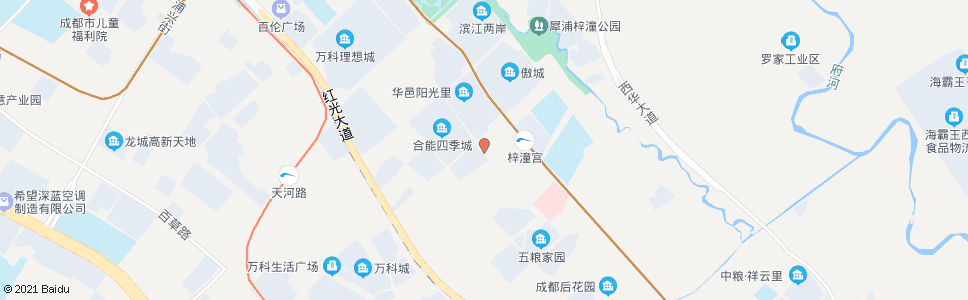 成都龙梓路福梓路口_公交站地图_成都公交_妙搜公交查询2024