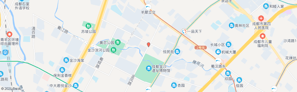 成都黄忠路黄苑街口_公交站地图_成都公交_妙搜公交查询2025