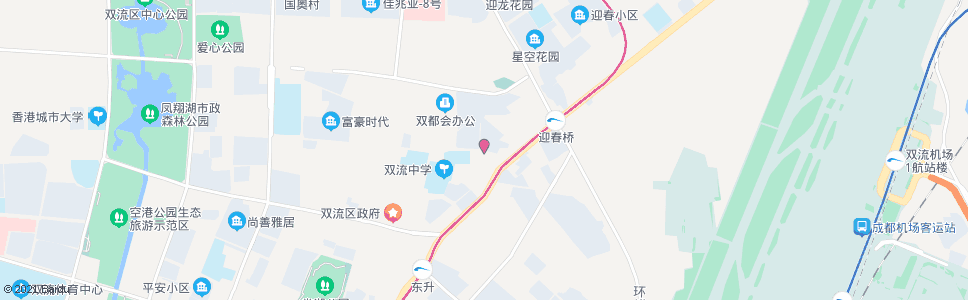 成都迎春路一段_公交站地图_成都公交_妙搜公交查询2024