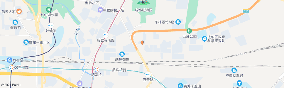 成都昭青路_公交站地图_成都公交_妙搜公交查询2024