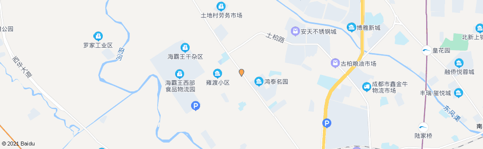 成都安靖雍渡村_公交站地图_成都公交_妙搜公交查询2024