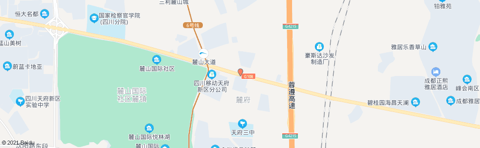 成都麓山大道和韵南路口_公交站地图_成都公交_妙搜公交查询2025