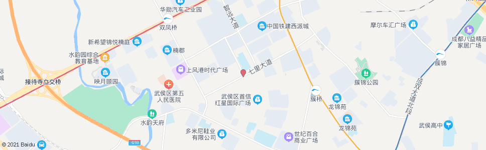 成都七里大道金兴南路口_公交站地图_成都公交_妙搜公交查询2025