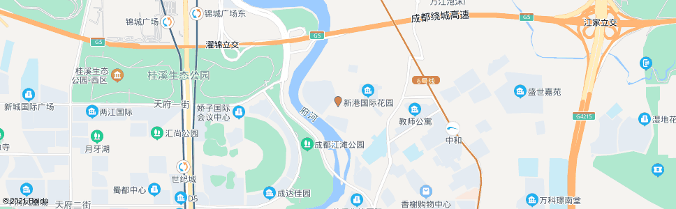 成都公济桥路西_公交站地图_成都公交_妙搜公交查询2025