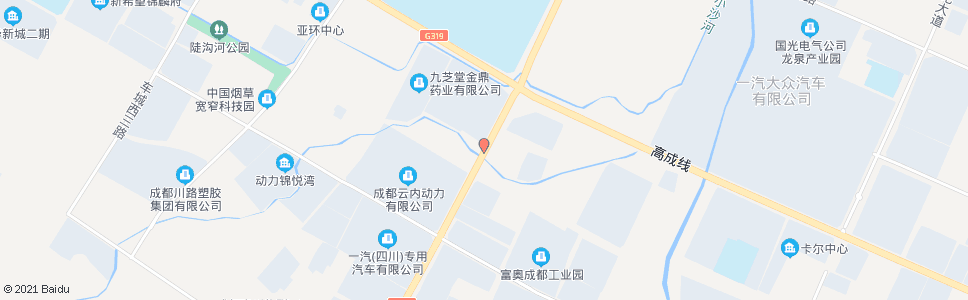 成都海信产业园_公交站地图_成都公交_妙搜公交查询2025