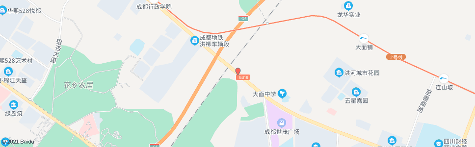 成都飞鹅村_公交站地图_成都公交_妙搜公交查询2025