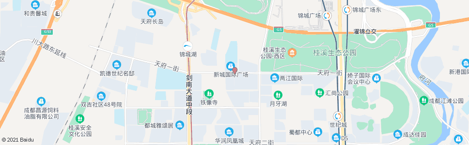 成都天府一街盛兴街口_公交站地图_成都公交_妙搜公交查询2025