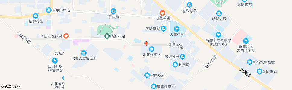 成都大弯东路_公交站地图_成都公交_妙搜公交查询2024