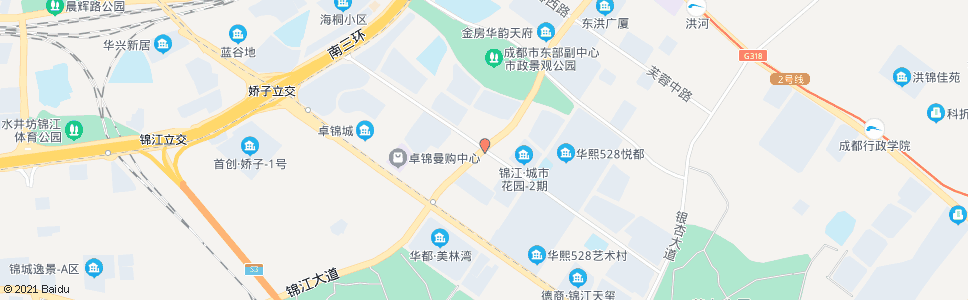 成都海棠路锦江大道口_公交站地图_成都公交_妙搜公交查询2025