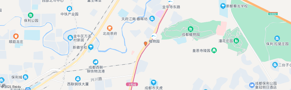 成都川陕路北_公交站地图_成都公交_妙搜公交查询2024