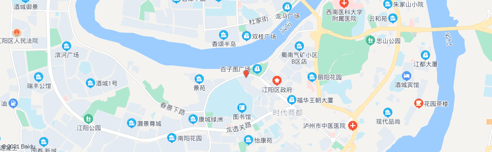 泸州市地税局_公交站地图_泸州公交_妙搜公交查询2024