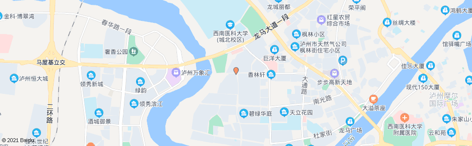 泸州春晖路西_公交站地图_泸州公交_妙搜公交查询2024