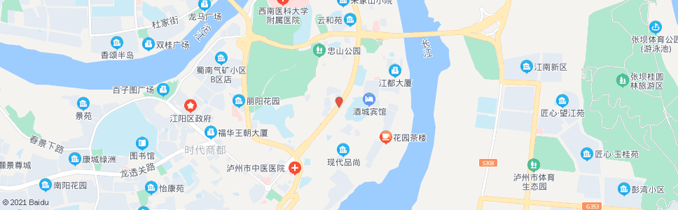 泸州长起桥_公交站地图_泸州公交_妙搜公交查询2024