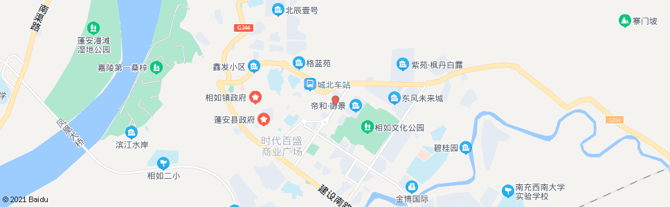 南充豆芽井_公交站地图_南充公交_妙搜公交查询2024