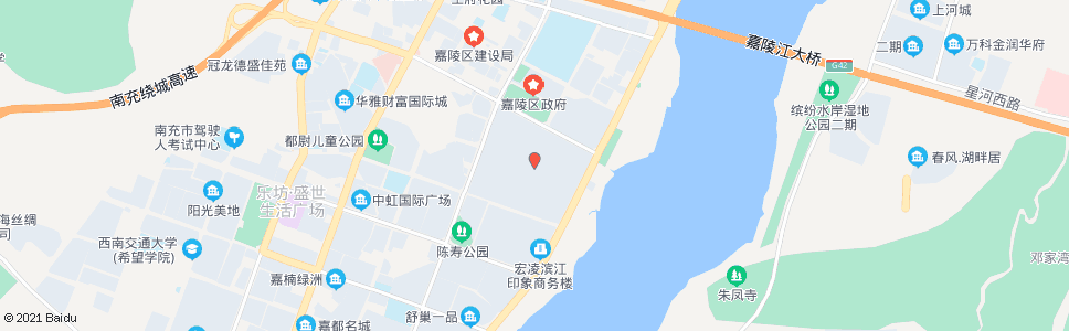 南充光彩大市场_公交站地图_南充公交_妙搜公交查询2024