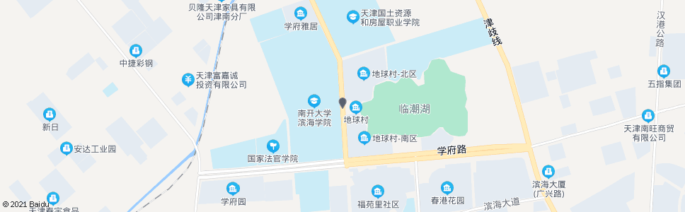 天津滨海学院东门_公交站地图_天津公交_妙搜公交查询2025